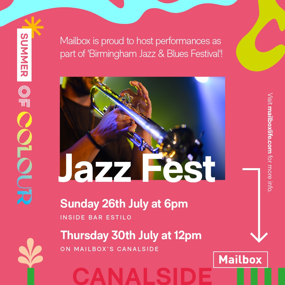 Birmingham Jazz and Blues Festival Performances 1 B5636 MAIL Summer of Colour JAZZ SOC TILE